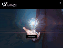 Tablet Screenshot of labournet.com