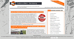 Desktop Screenshot of labournet.de